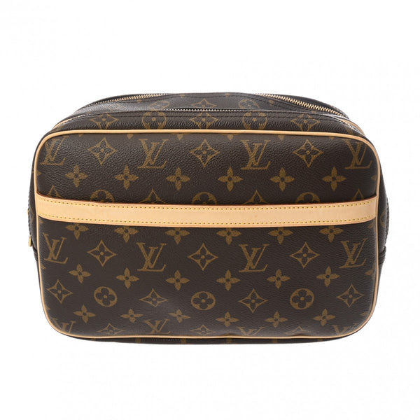 LOUIS VUITTON ルイヴィトン モノグラム リポーター PM ブラウン M45254 ユニセックス モノグラムキャンバス ショルダーバッグ ABランク 中古 銀蔵