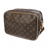 LOUIS VUITTON ルイヴィトン モノグラム リポーター PM ブラウン M45254 ユニセックス モノグラムキャンバス ショルダーバッグ ABランク 中古 銀蔵