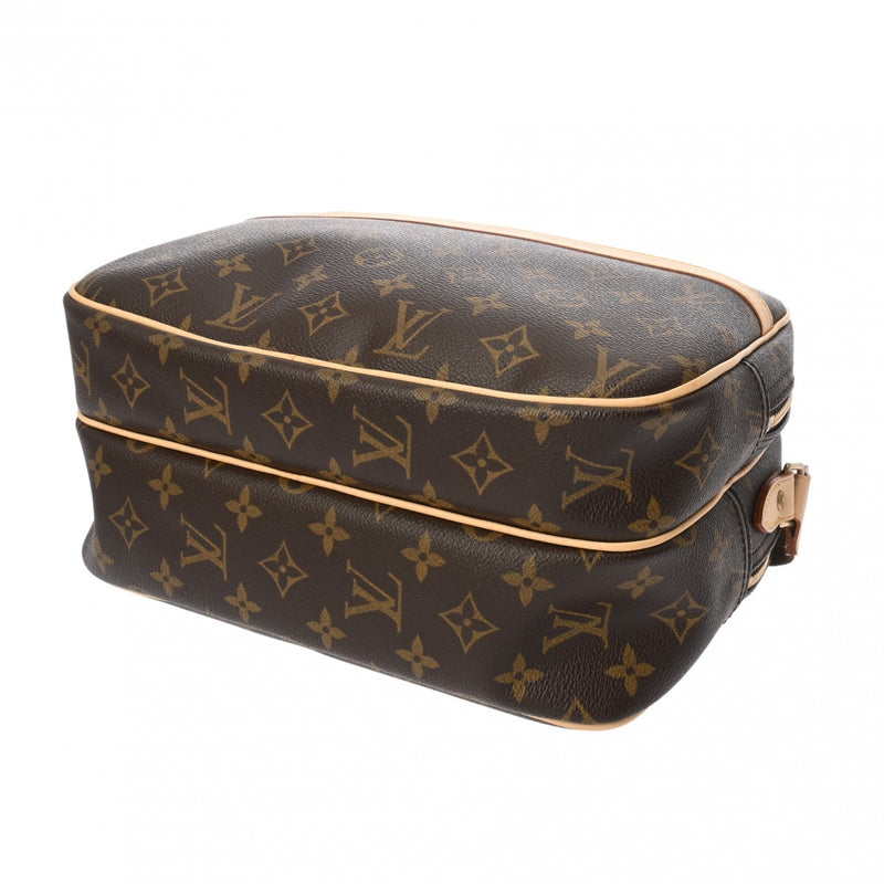 LOUIS VUITTON ルイヴィトン モノグラム リポーター PM ブラウン M45254 ユニセックス モノグラムキャンバス ショルダーバッグ ABランク 中古 銀蔵