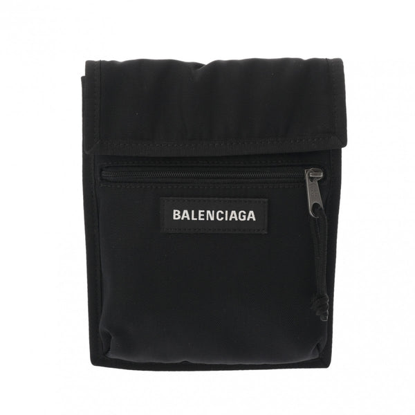 BALENCIAGA バレンシアガ エクスプローラー ブラック 532298 レディース ナイロン ショルダーバッグ ABランク 中古 銀蔵