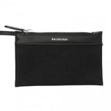 BALENCIAGA バレンシアガ ネイビーカバス XS 2WAY ブラック 390346 レディース キャンバス レザー ハンドバッグ ABランク 中古 銀蔵