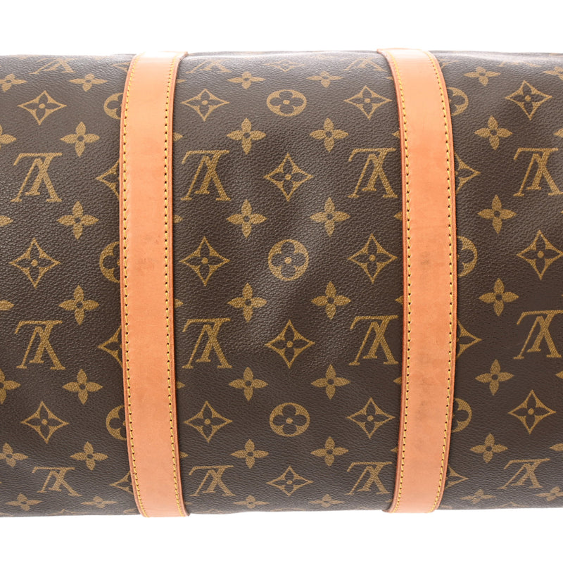 LOUIS VUITTON ルイヴィトン モノグラム キーポル バンドリエール 50 2WAY ブラウン M41416 ユニセックス モノグラムキャンバス ボストンバッグ Bランク 中古 銀蔵