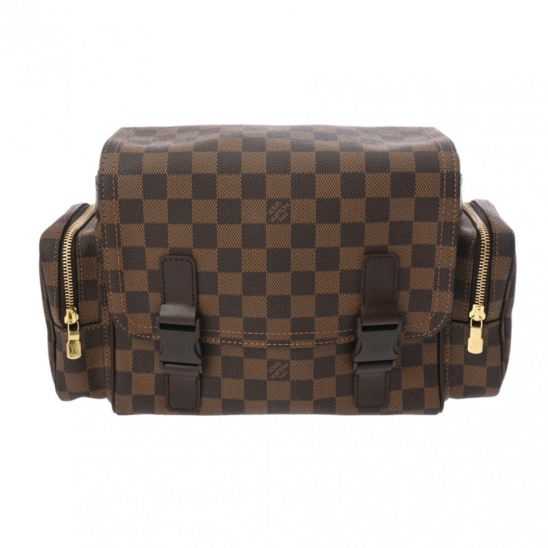 LOUIS VUITTON ルイヴィトン ダミエ リポーター メルヴィール ブラウン N51126 ユニセックス ダミエキャンバス ショルダーバッグ Aランク 中古 銀蔵