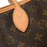 LOUIS VUITTON ルイヴィトン モノグラム ネヴァーフル PM 旧型 ブラウン M40155 レディース モノグラムキャンバス ハンドバッグ ABランク 中古 銀蔵