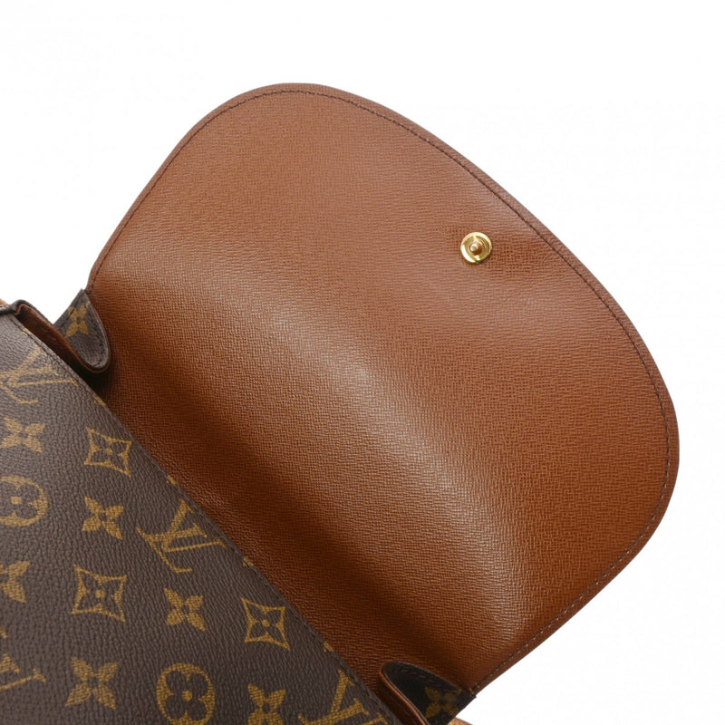 LOUIS VUITTON ルイヴィトン モノグラム サンクルー GM ブラウン M51242 レディース モノグラムキャンバス ショルダーバッグ ABランク 中古 銀蔵