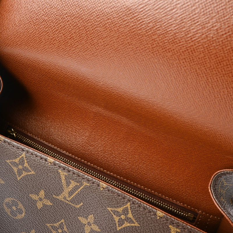 LOUIS VUITTON ルイヴィトン モノグラム サンクルー GM ブラウン M51242 レディース モノグラムキャンバス ショルダーバッグ ABランク 中古 銀蔵