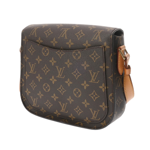 LOUIS VUITTON ルイヴィトン モノグラム サンクルー GM ブラウン M51242 レディース モノグラムキャンバス ショルダーバッグ ABランク 中古 銀蔵