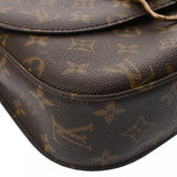 LOUIS VUITTON ルイヴィトン モノグラム サンクルー GM ブラウン M51242 レディース モノグラムキャンバス ショルダーバッグ ABランク 中古 銀蔵
