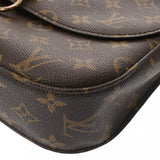 LOUIS VUITTON ルイヴィトン モノグラム サンクルー GM ブラウン M51242 レディース モノグラムキャンバス ショルダーバッグ ABランク 中古 銀蔵