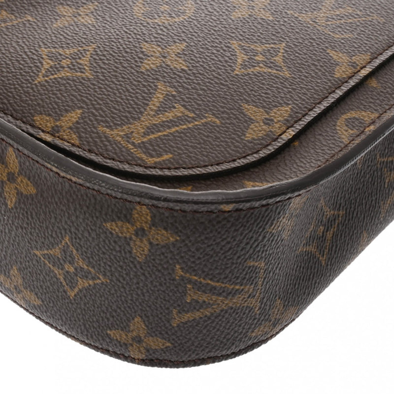 LOUIS VUITTON ルイヴィトン モノグラム サンクルー GM ブラウン M51242 レディース モノグラムキャンバス ショルダーバッグ ABランク 中古 銀蔵
