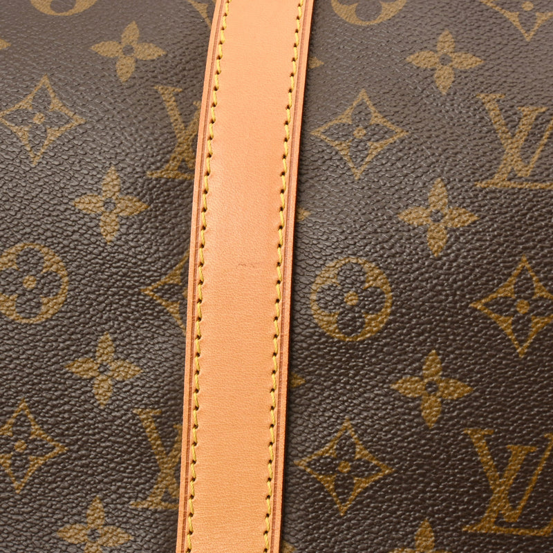 LOUIS VUITTON ルイヴィトン モノグラム キーポル バンドリエール 55 2WAY ブラウン M41414 ユニセックス モノグラムキャンバス ボストンバッグ ABランク 中古 銀蔵