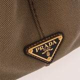 PRADA プラダ カナパミニ 2WAYトートバッグ ベージュ 1BG439 レディース キャンバス ハンドバッグ Aランク 中古 銀蔵