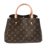 LOUIS VUITTON ルイヴィトン モノグラム モンテーニュ BB 2WAY ブラウン M41055 レディース モノグラムキャンバス ハンドバッグ Aランク 中古 銀蔵