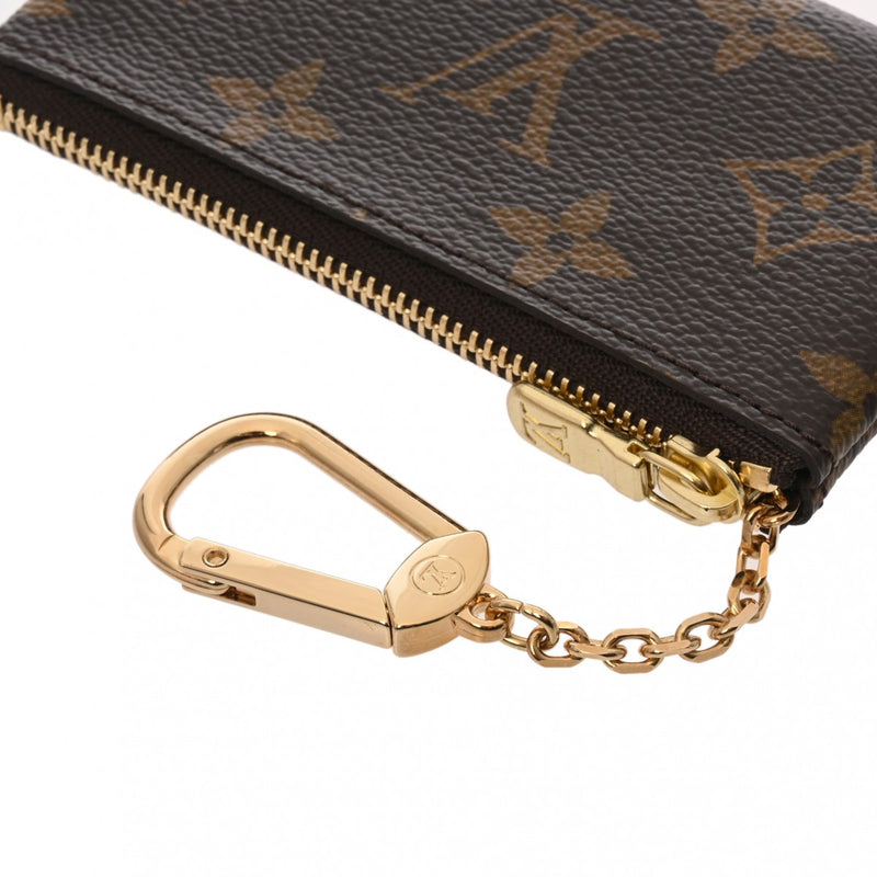 LOUIS VUITTON ルイヴィトン モノグラム ポシェットクレ ブラウン M62650 ユニセックス モノグラムキャンバス コインケース Aランク 中古 銀蔵
