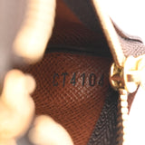 LOUIS VUITTON ルイヴィトン モノグラム ポシェットクレ ブラウン M62650 ユニセックス モノグラムキャンバス コインケース Aランク 中古 銀蔵