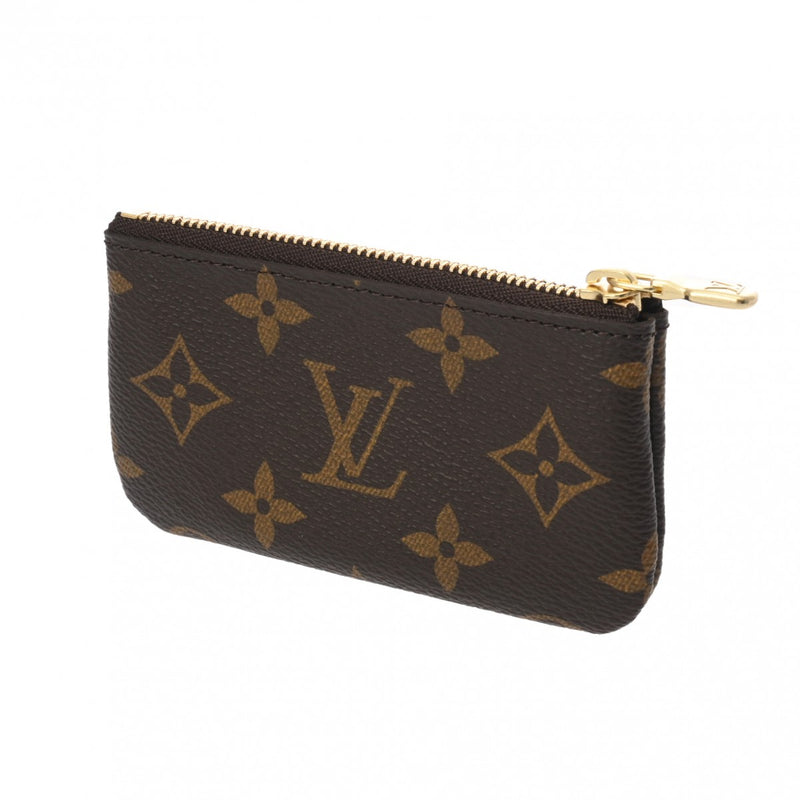 LOUIS VUITTON ルイヴィトン モノグラム ポシェットクレ  ブラウン M62650 ユニセックス モノグラムキャンバス コインケース Aランク 中古 銀蔵