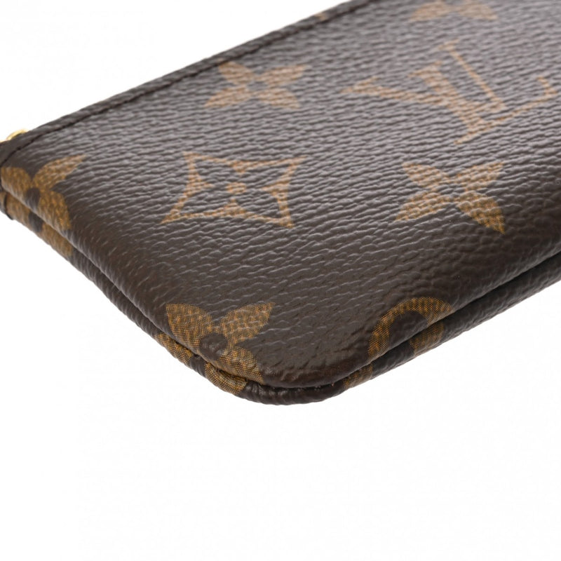 LOUIS VUITTON ルイヴィトン モノグラム ポシェットクレ ブラウン M62650 ユニセックス モノグラムキャンバス コインケース Aランク 中古 銀蔵