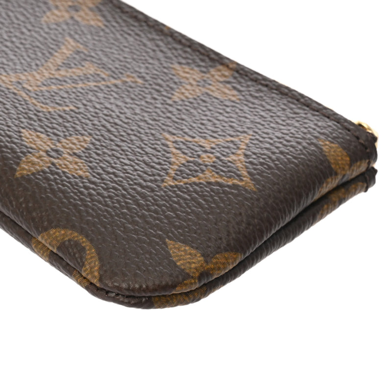 LOUIS VUITTON ルイヴィトン モノグラム ポシェットクレ ブラウン M62650 ユニセックス モノグラムキャンバス コインケース Aランク 中古 銀蔵