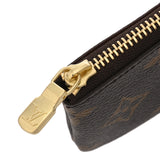 LOUIS VUITTON ルイヴィトン モノグラム ポシェットクレ ブラウン M62650 ユニセックス モノグラムキャンバス コインケース Aランク 中古 銀蔵