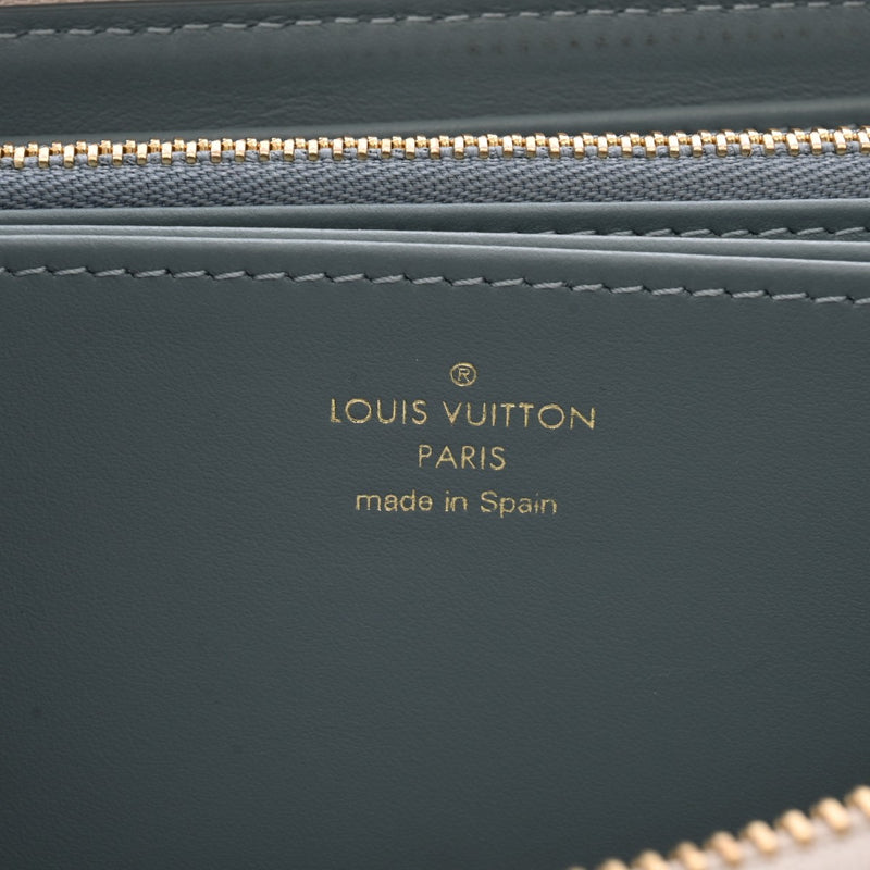 LOUIS VUITTON ルイヴィトン モノグラムマヒナ ジッピーウォレット ブリューム M11883 レディース マヒナレザー 長財布 Aランク 中古 銀蔵