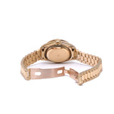 ロレックス デイトジャスト ベゼルダイヤ 69138G N番(1991年頃製造) シャンパン レディース 腕時計 自動巻き 中古 銀蔵