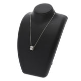 BVLGARI ブルガリ B-ZERO1 レディース K18ホワイトゴールド WG ネックレス Aランク 中古 銀蔵
