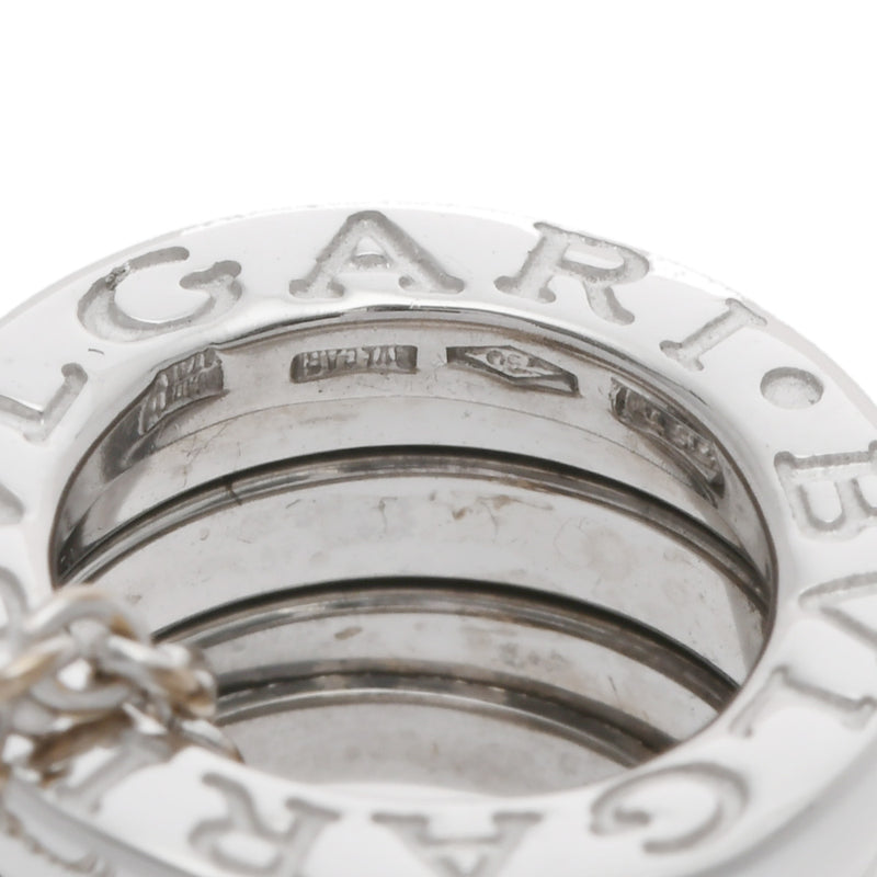 BVLGARI ブルガリ B-ZERO1 レディース K18ホワイトゴールド WG ネックレス Aランク 中古 銀蔵