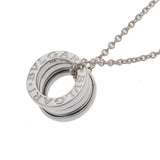 BVLGARI ブルガリ B-ZERO1 レディース K18ホワイトゴールド WG ネックレス Aランク 中古 銀蔵