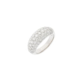 MONNICKENDAM モニッケンダム ダイヤ1.55ct 5連デザイン #10 10号 レディース Pt900プラチナ リング・指輪 Aランク 中古 銀蔵