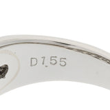 MONNICKENDAM モニッケンダム ダイヤ1.55ct 5連デザイン #10 10号 レディース Pt900プラチナ リング・指輪 Aランク 中古 銀蔵