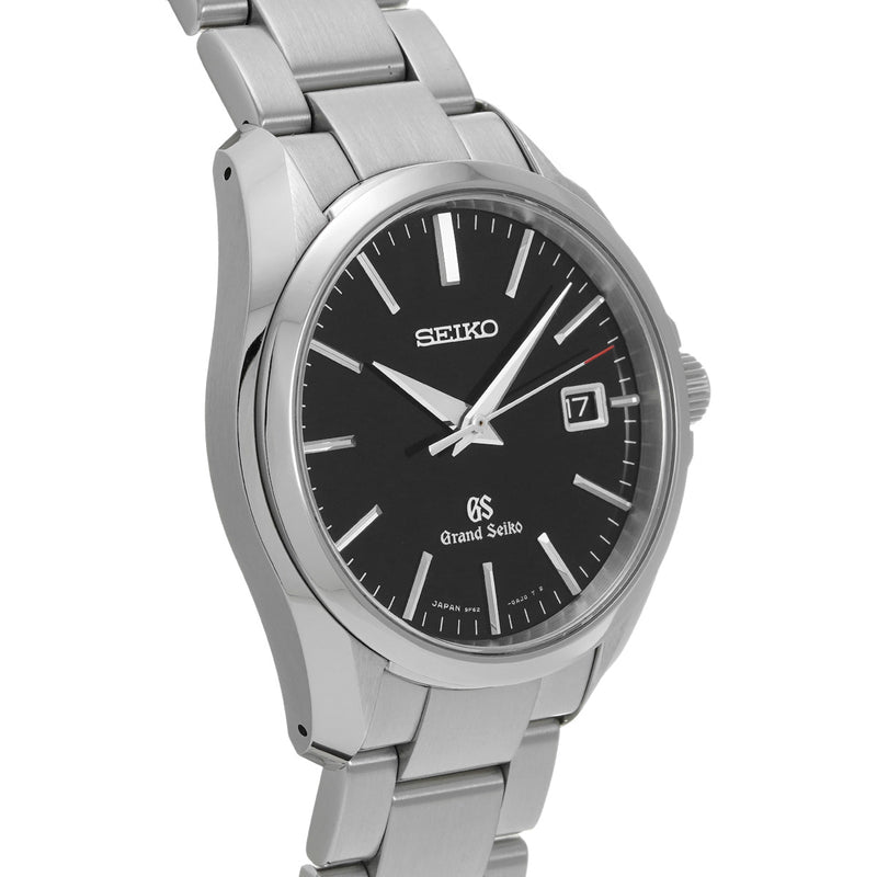 グランドセイコー マスターショップ限定 クォーツ SBGX083 ブラック メンズ 腕時計 クォーツ 中古 銀蔵