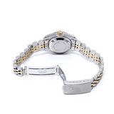 ロレックス デイトジャスト 10Pダイヤ 69173G L番(1989年頃製造) シャンパン/ダイヤモンド レディース 腕時計 自動巻き 中古 銀蔵