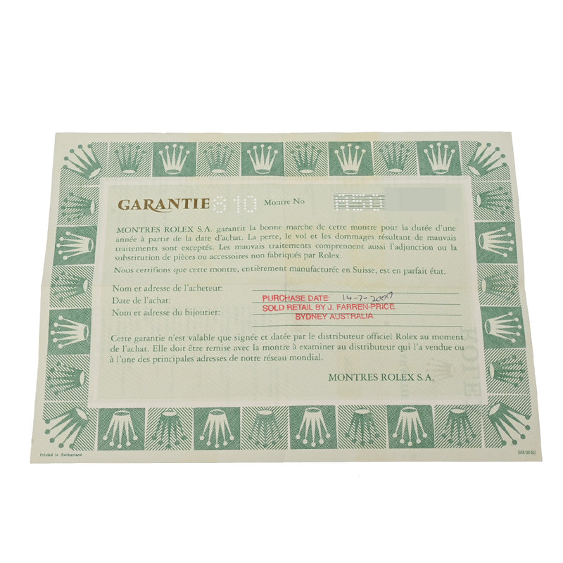 ロレックス オイスターパーペチュアル 76080 A番(1999年製造) ブラック レディース 腕時計 自動巻き 中古 銀蔵