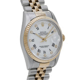 ロレックス デイトジャスト 10Pダイヤ 16233G S番(1994年頃製造) ホワイト/ダイヤモンド メンズ 腕時計 自動巻き 中古 銀蔵