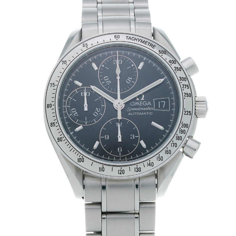 オメガ スピードマスター デイト 3513.50 ブラック メンズ 腕時計 自動巻き 中古 銀蔵
