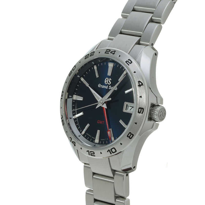 グランドセイコー スポーツコレクション GMT SBGN005 ブルー メンズ 腕時計 クォーツ 中古 銀蔵