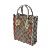 GUCCI グッチ EXQUISITE ミニトート ベージュ/マルチカラー ゴールド金具 699406 レディース GGスプリームキャンバス トートバッグ 未使用 銀蔵