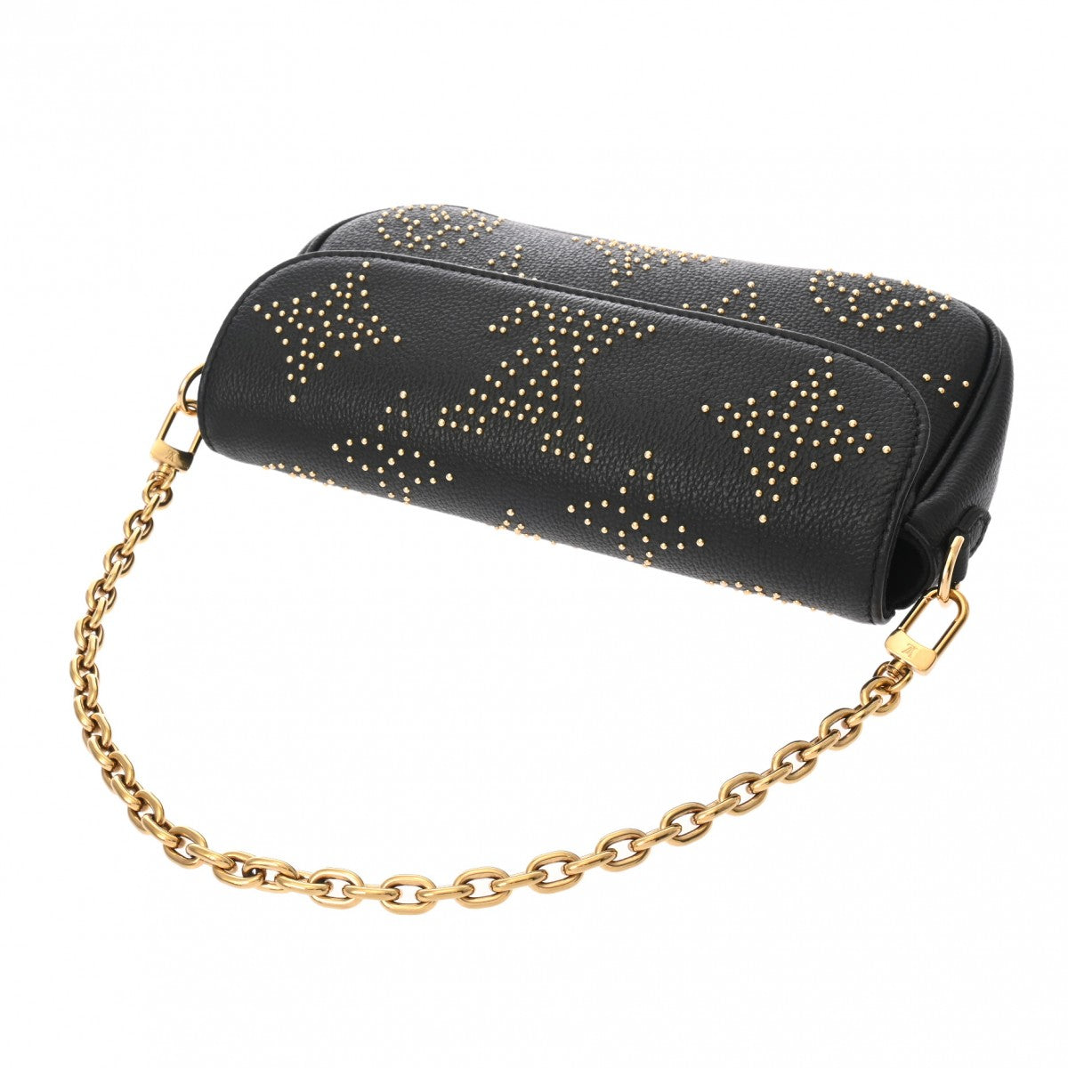 ルイヴィトン ウォレットオンチェーン アイビー スタッズ ブラック