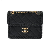 CHANEL シャネル マトラッセ チェーンショルダー ブラック AS2496 レディース ラムスキン ショルダーバッグ ABランク 中古 銀蔵