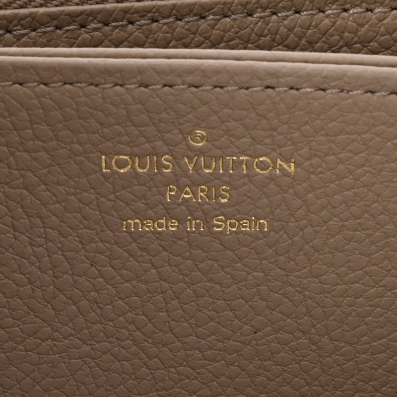 LOUIS VUITTON ルイヴィトン モノグラムアンプラント ジッピーウォレット トゥルトレール/クレーム M69794 レディース レザー 長財布 Aランク 中古 銀蔵
