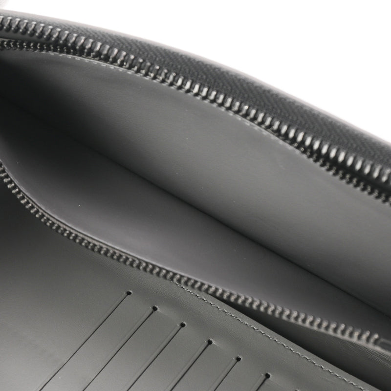 LOUIS VUITTON ルイヴィトン モノグラムシャドウ ジッピーウォレットヴェルティカル グレー M81384 メンズ レザー 長財布 ABランク 中古 銀蔵