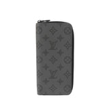 LOUIS VUITTON ルイヴィトン モノグラムシャドウ ジッピーウォレットヴェルティカル グレー M81384 メンズ レザー 長財布 ABランク 中古 銀蔵