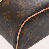 LOUIS VUITTON ルイヴィトン モノグラム ニース ナノ バニティバッグ ブラウン M44936 レディース モノグラムキャンバス ハンドバッグ Aランク 中古 銀蔵