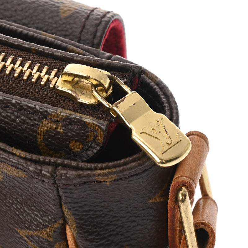 LOUIS VUITTON ルイヴィトン モノグラム ヴィバシテ PM ブラウン M51165 レディース モノグラムキャンバス ショルダーバッグ ABランク 中古 銀蔵