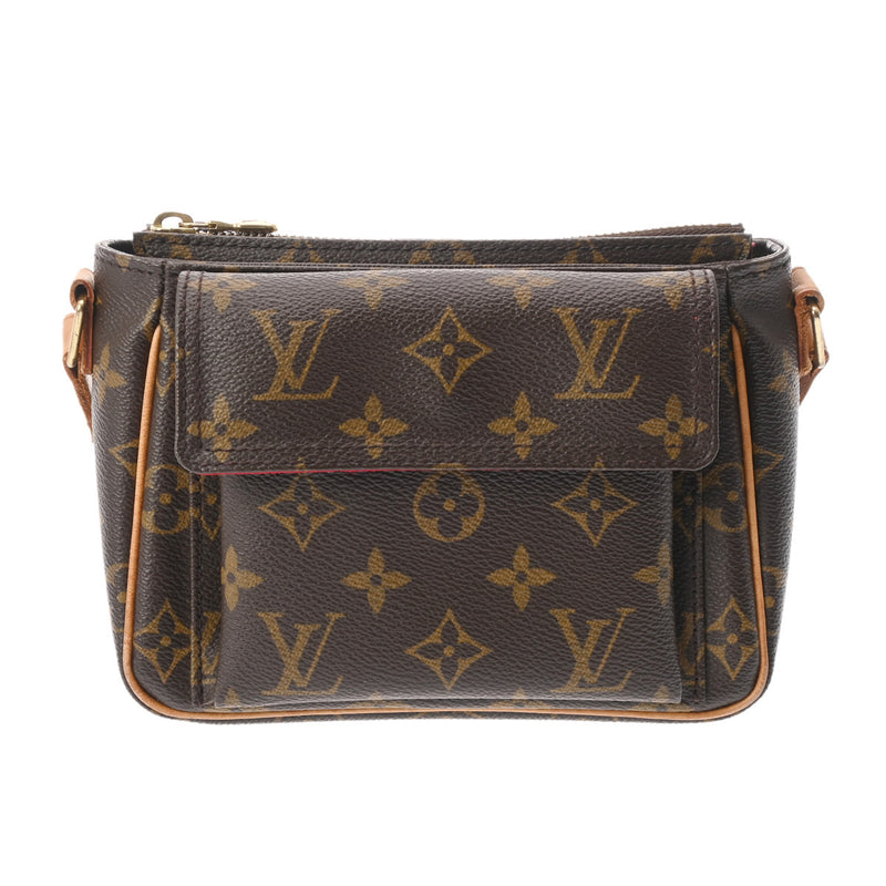 LOUIS VUITTON ルイヴィトン モノグラム ヴィバシテ PM ブラウン M51165 レディース モノグラムキャンバス ショルダーバッグ ABランク 中古 銀蔵