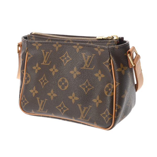 LOUIS VUITTON ルイヴィトン モノグラム ヴィバシテ PM ブラウン M51165 レディース モノグラムキャンバス ショルダーバッグ ABランク 中古 銀蔵