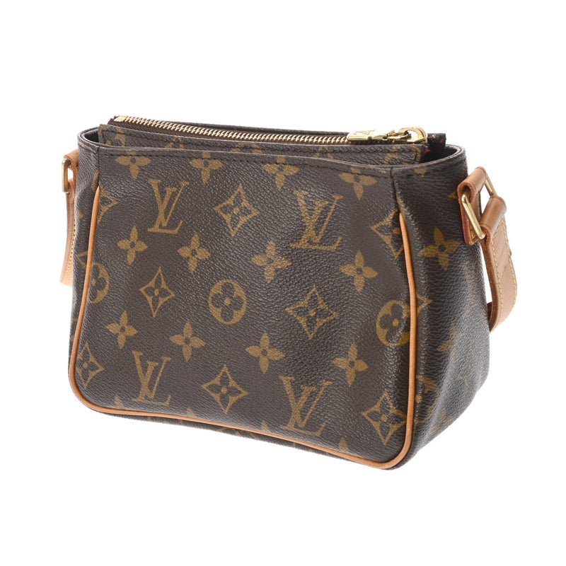 LOUIS VUITTON ルイヴィトン モノグラム ヴィバシテ PM ブラウン M51165 レディース モノグラムキャンバス ショルダーバッグ ABランク 中古 銀蔵