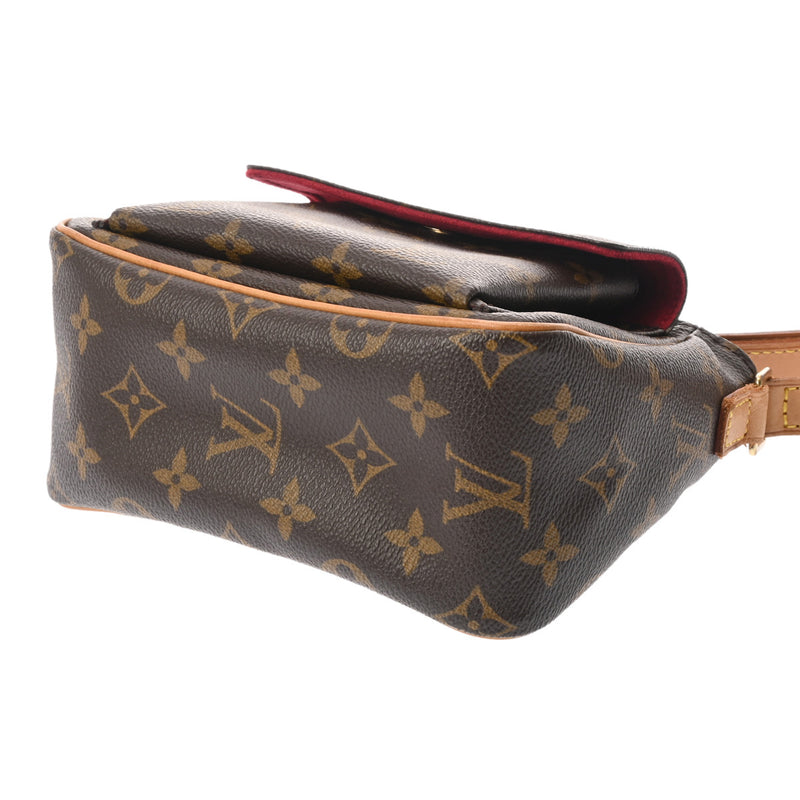 LOUIS VUITTON ルイヴィトン モノグラム ヴィバシテ PM ブラウン M51165 レディース モノグラムキャンバス ショルダーバッグ ABランク 中古 銀蔵