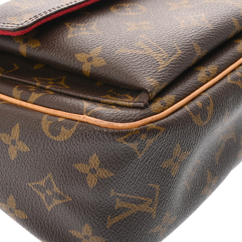 LOUIS VUITTON ルイヴィトン モノグラム ヴィバシテ PM ブラウン M51165 レディース モノグラムキャンバス ショルダーバッグ ABランク 中古 銀蔵