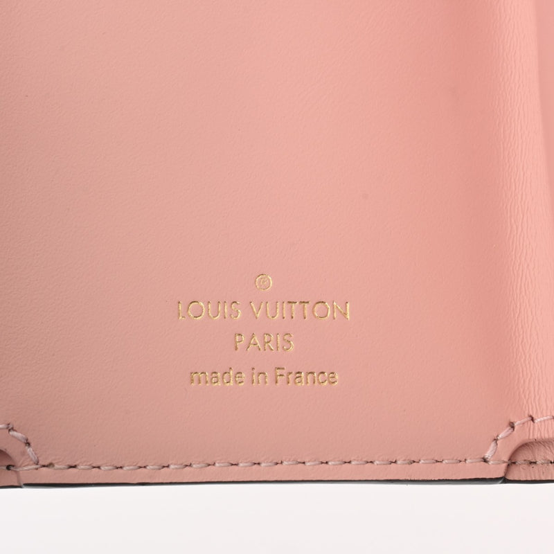 LOUIS VUITTON ルイヴィトン モノグラム ポルトフォイユ セレスト ローズバレリーヌ M81665 レディース モノグラムキャンバス 三つ折り財布 Aランク 中古 銀蔵